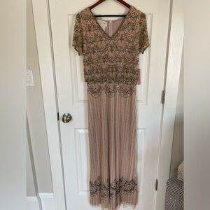 Anthropologie BHLDN Breena Beaded Maxi Dress